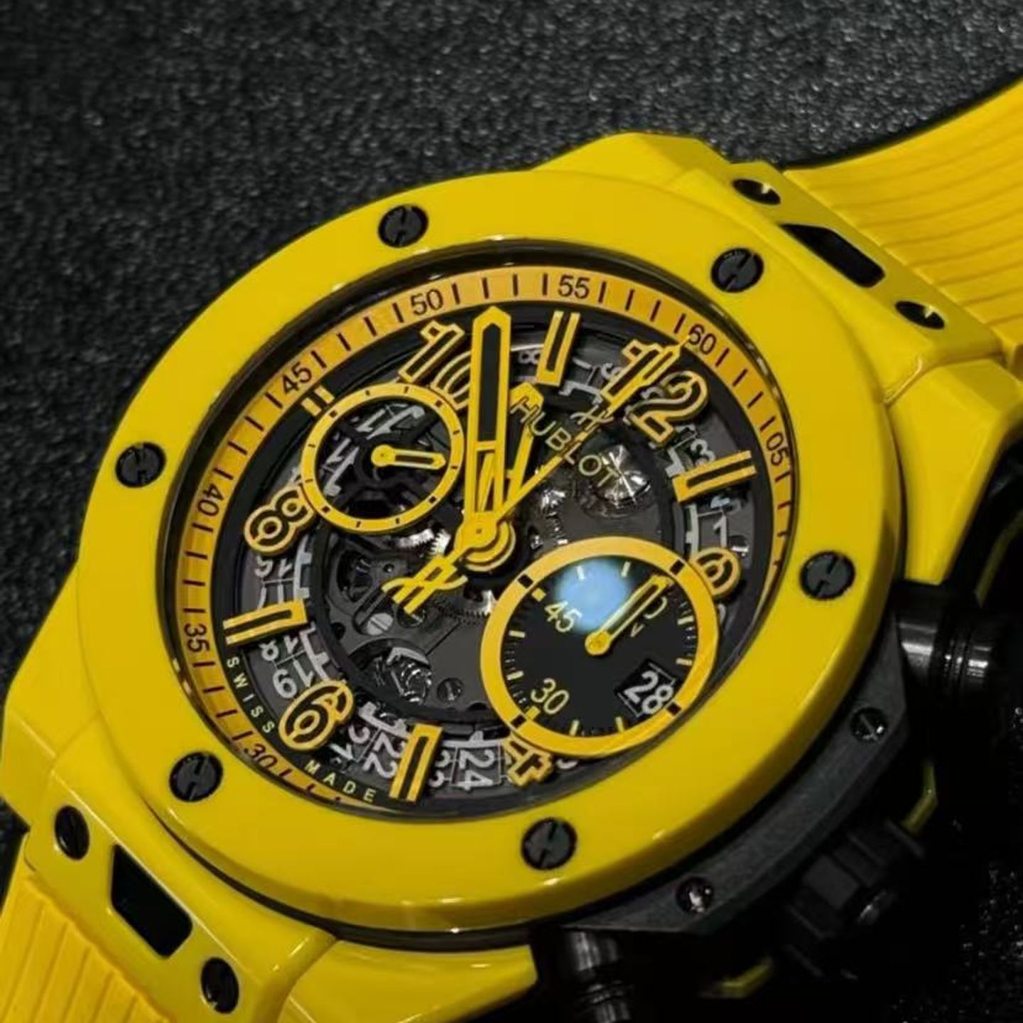 Hublot Big Bang Unico 421.CY.471Y.RX (2025) - Transparent dial 44 mm Unknown case (1/6)